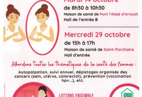 Affiche Ateliers Santé des Femmes