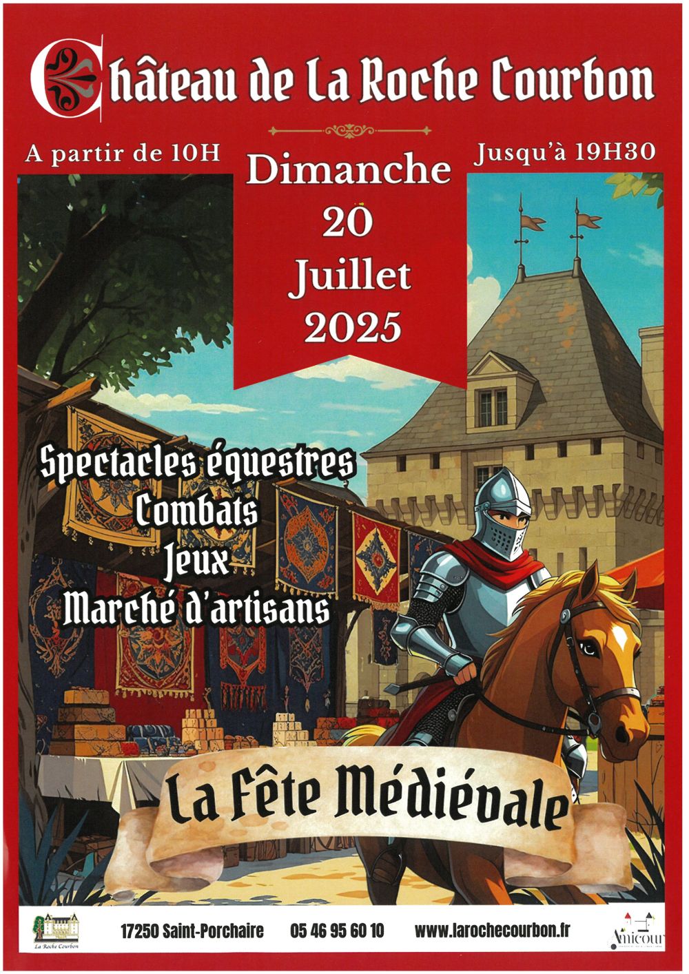 Affiche-fete-medievale le 20/07/2025