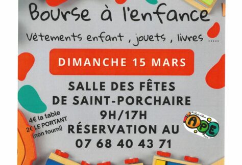 Bouse à l'enfance dimanche 15 mars