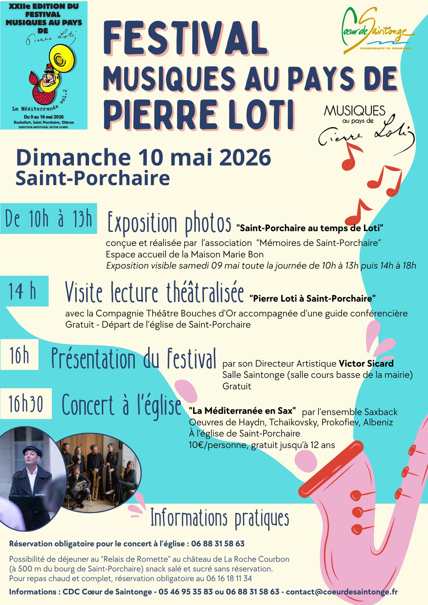 Image pour le dimanche 10 mai -Le festival Au pays de Pierre Loti