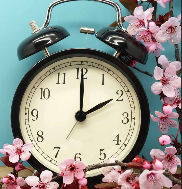 Horloge pour le passage à l'heure d'été dans la nuit du samedi 30 mars 2024